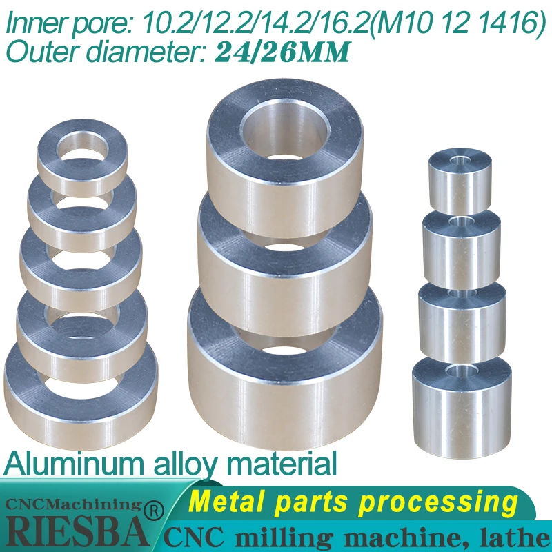 diameter-24-26mm-Aluminum-Bushing-Gasket-Metal-shaft-s-M10-M12-M14-M16 ...