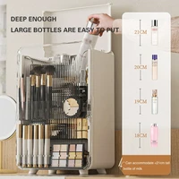 Multi-Functional Cosmetic Storage Box Dressing Table Household Transparent Large Capacity Drawer Storage Cabinet Dustproof Box 1