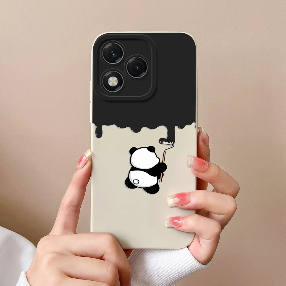 Lovely Flower Star Pattern Liquid Silicone Soft Case - High Quality Back Cover