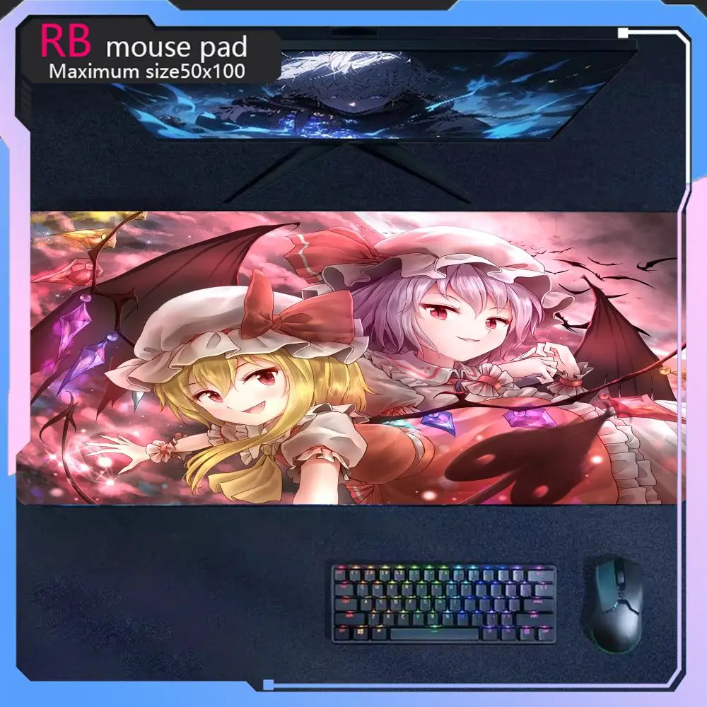 Лидер продаж, коврик для мыши T-Tou-hou Pro-ject, большой коврик для мыши с принтом высокой четкости, аниме, игровой коврик для мыши