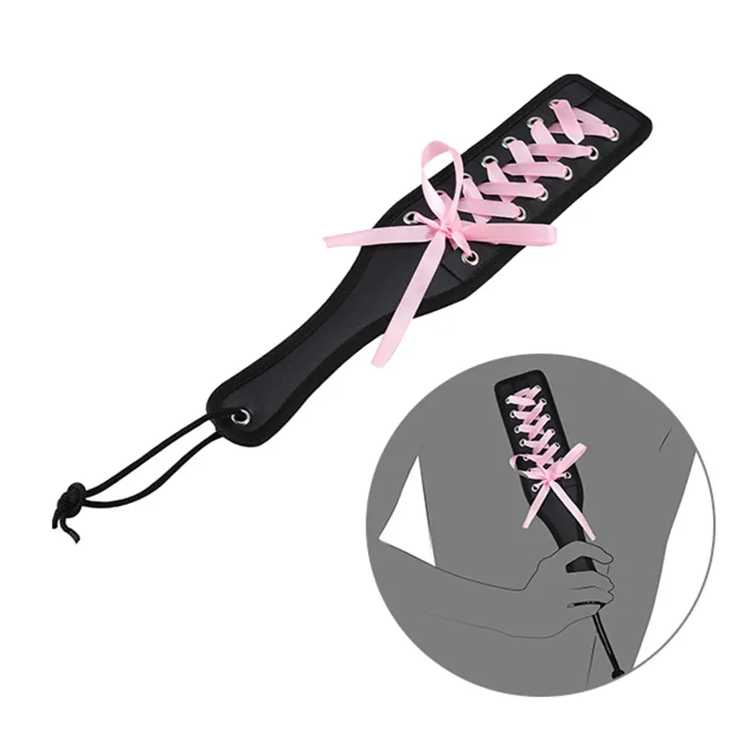 Bit Slut сексуальный амулет сердца Slapper Paddle Whips фантазия Flogger Косплей раб БДСМ