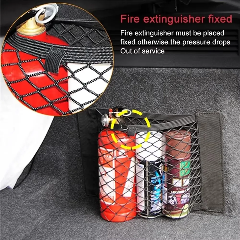 Car Trunk Box Storage Bag Sticker Net Accessories Car Accessories Organizer For Tesla Model 3 S X Y