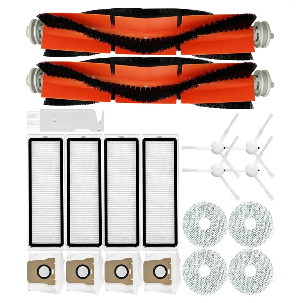 

Набор накладок для робота-пылесоса Mijia OMNI1S B116, основная и боковая щетки, фильтры, мешки для пыли, Сменные аксессуары