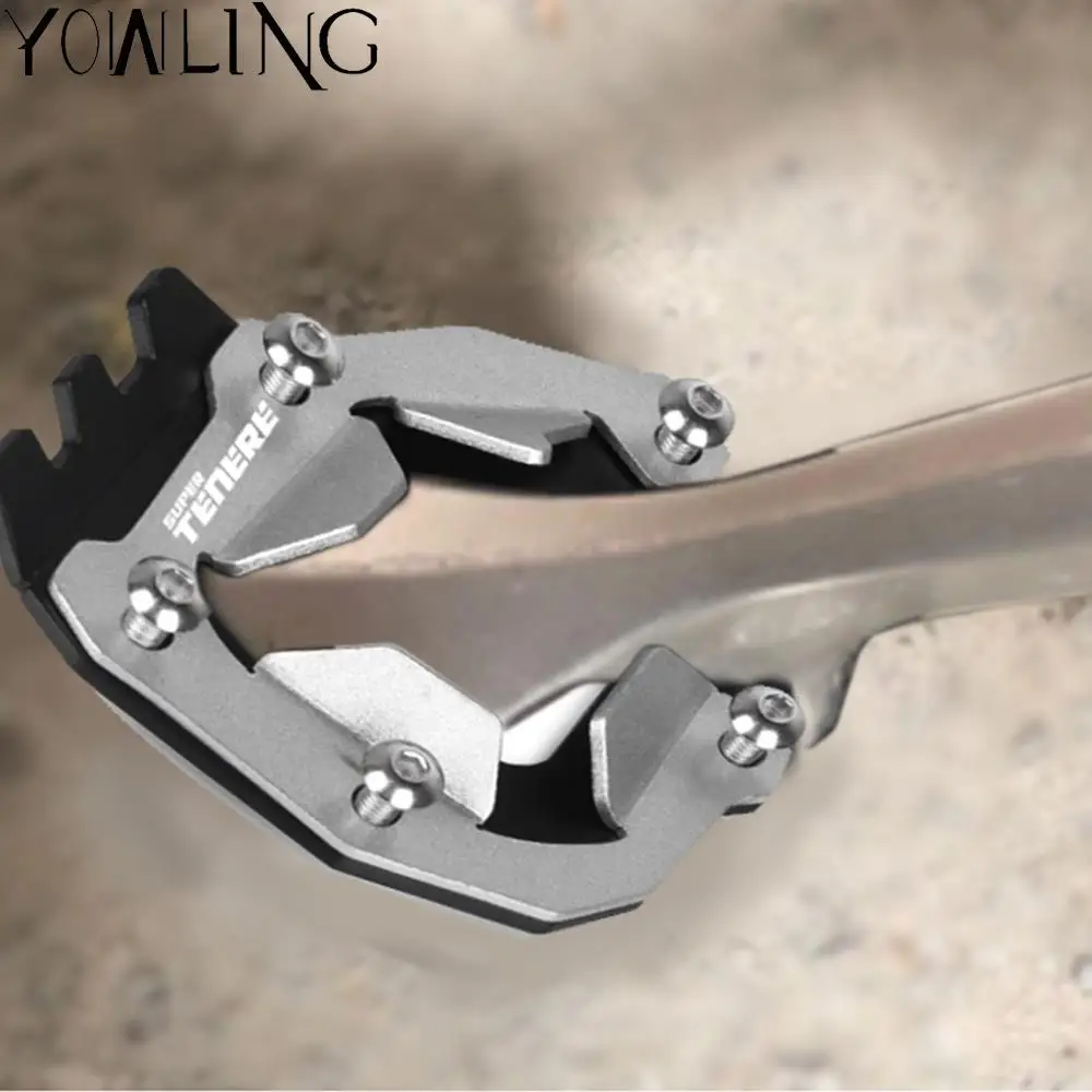 For Yamaha XT1200Z SUPER TENERE 1200 XTZ1200 XTZ 2014- 2018 2019 2020 2021 Foot Kickstand Enlarge Support Plate Pad Side Stand