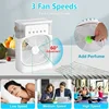 3 In 1 Fan AIr Conditioner Household Small Air Cooler LED Night Light Portable Humidifier Air Adjustment Fan Office Home Fan New 5