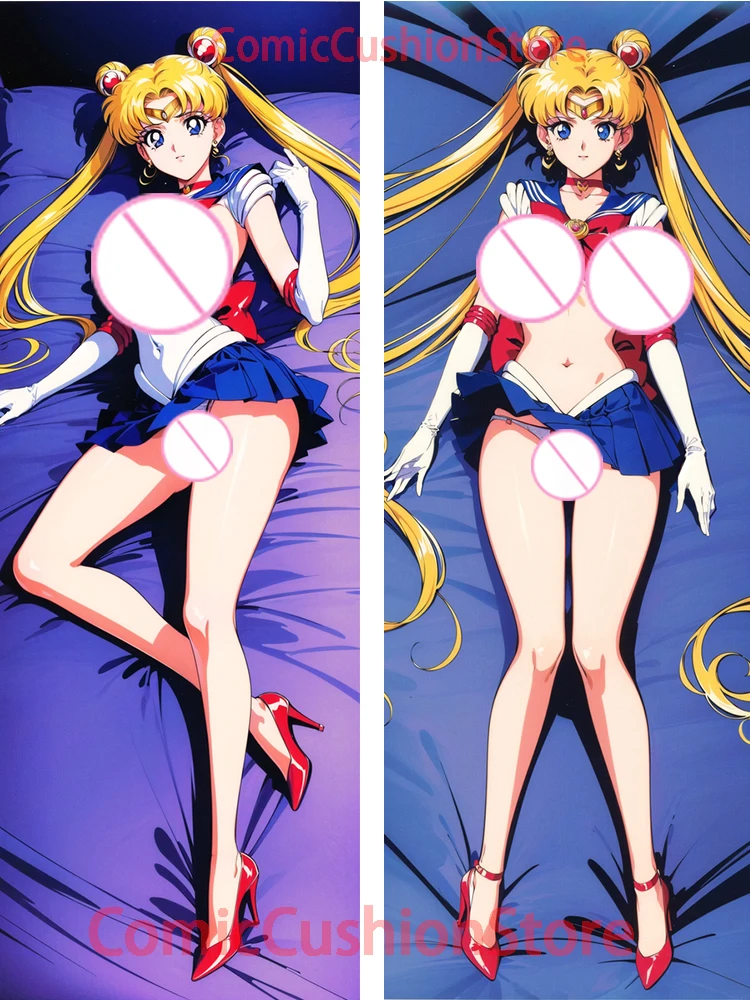 

Dakimakura anime usagi tsukino sailor moon Double-sided Print Life-size body pillows cover Adult pillowcase