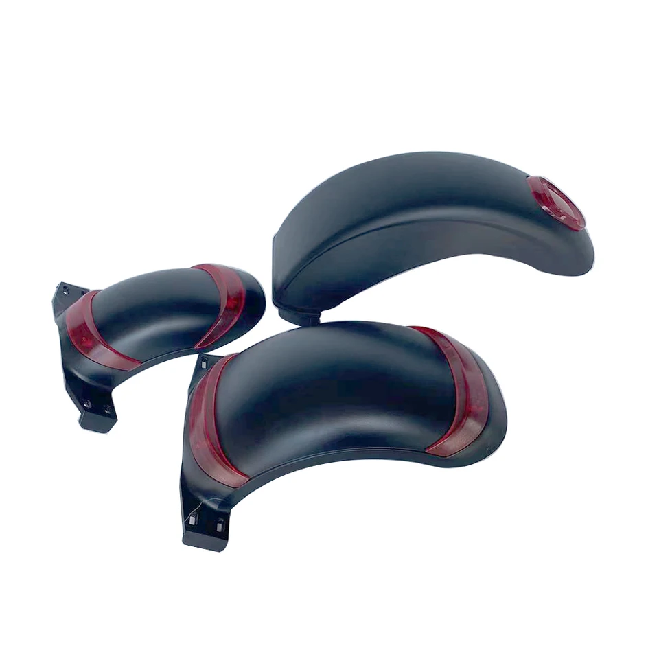Parafango Esteso Anteriore Per Scooter Elettrico GRACE 8 / ZERO 8 / KUGOO X1 – Ricambio Ruota - 3