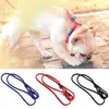 Nylon Pet Leash Dog Slip Rope Leash 130cm Dog Training Leash Strong Slip  Adjustable Pet Slipknot Nylon Leash for Dogs Cats 2