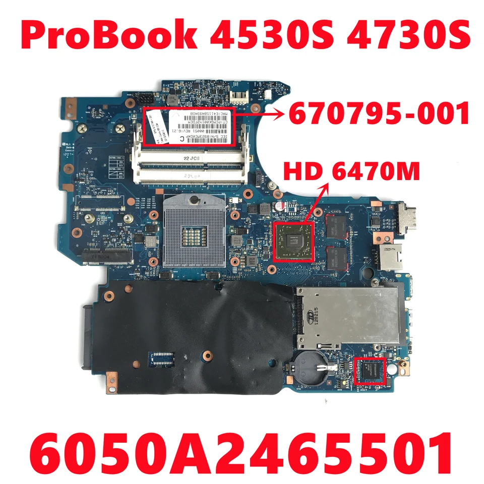 carte mère pour ordinateur HP probook 4530s ( occasion