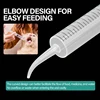 Elbow Syringe Bird Feeding Breast Feeding Medicine Feeder 12ml Plastic Syringe Needleless Syringe Pigeon Feeding 6
