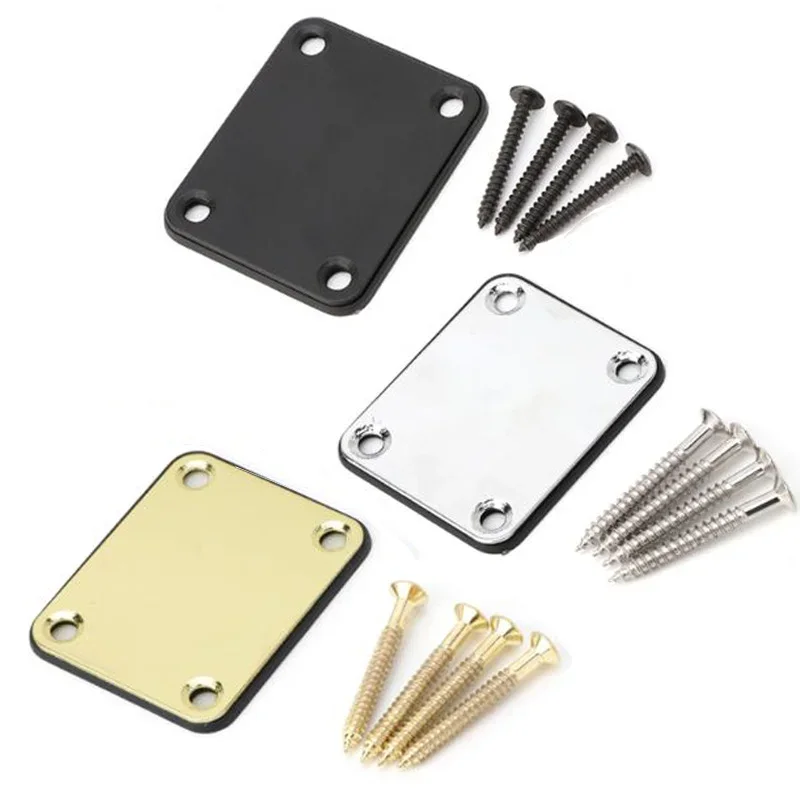 Electric Guitar Reinforcement Plate Connecting Plate For ST/Tele Electric Guitar BASS Neck Body Square Accessories