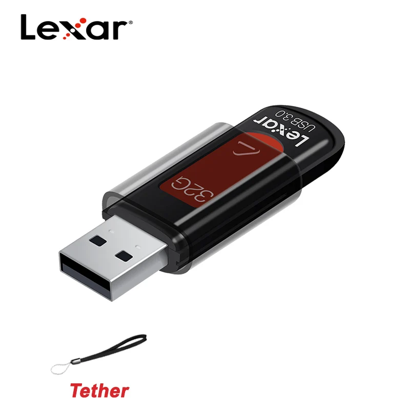 Lexar JumpDrive S57 64GB U Disk 128GB 3.0 USB Flash Drive Encrypted 32GB Pendrive 256GB Pen Drive for Computer Phone 