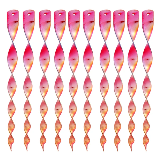 10Db Madárfogó Vízálló Fényszükségletű Madárcsökkentő Bot Biztonságos Függő Madár Taszító Csavar Kényelmes Kerti Dekorációhoz - Image 4