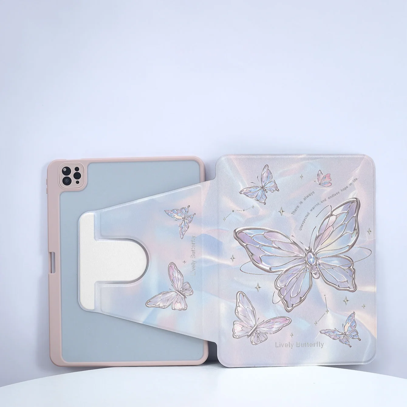 Premium 360° Rotating Tablet Case with Pencil Holder