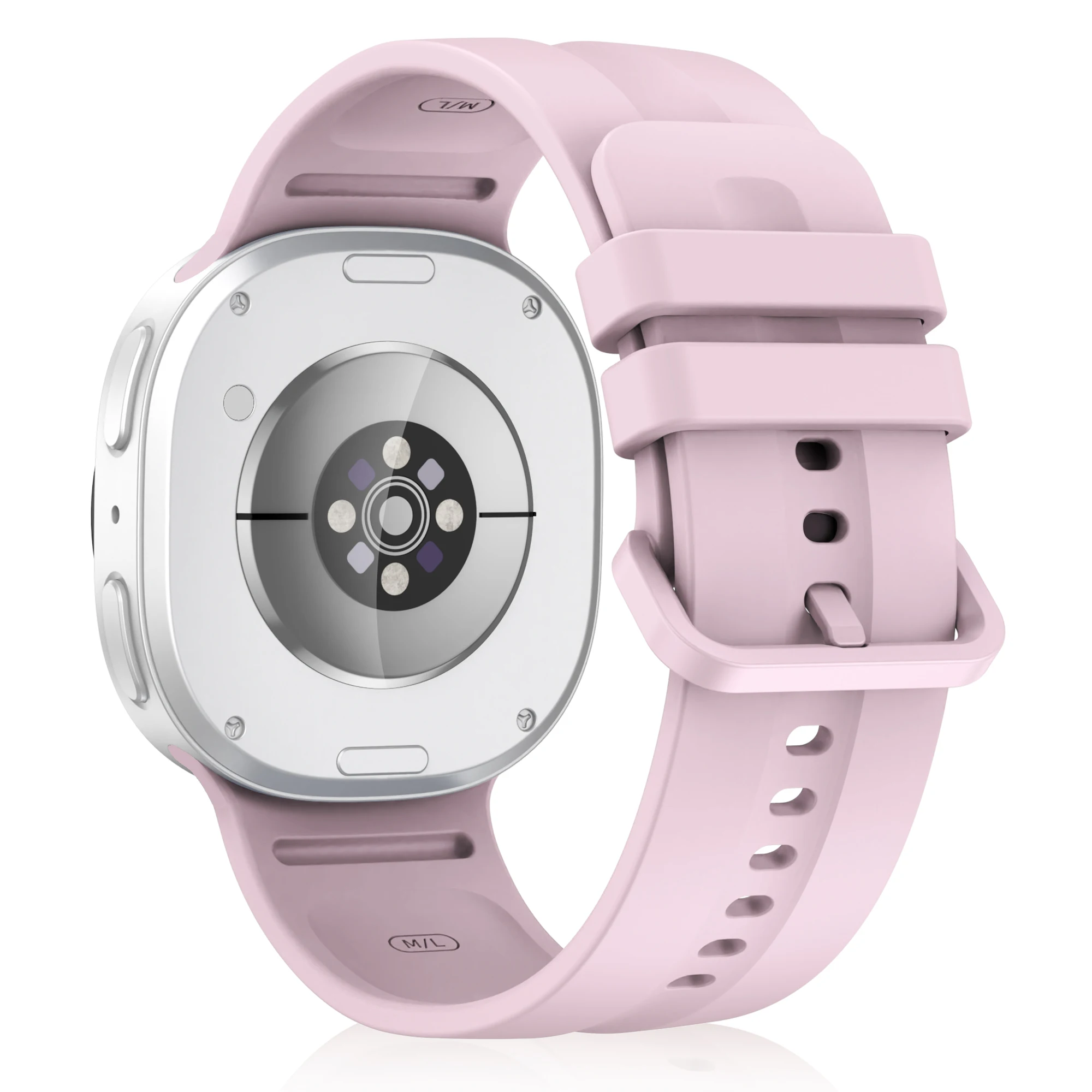 Premium Silicone Sport Wristband for Smartwatches - Original Strap Replacement