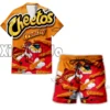 Novelty Cheetos Food Puffs Clothes Set 3D Printed Sweatpants Pants Shorts Hoodies Shirts T shirts Sweatshirts Men Tracksuits New 2