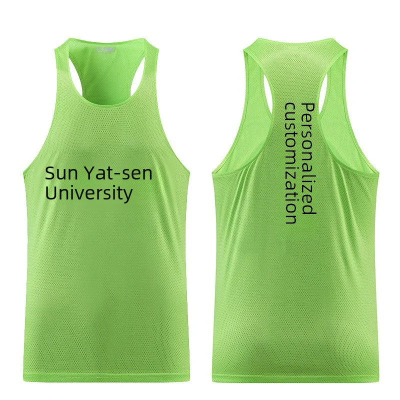Professional Men's Marathon Running Vest Sports Suit Quick Dry Training Gear For Competitions Summer Season 3