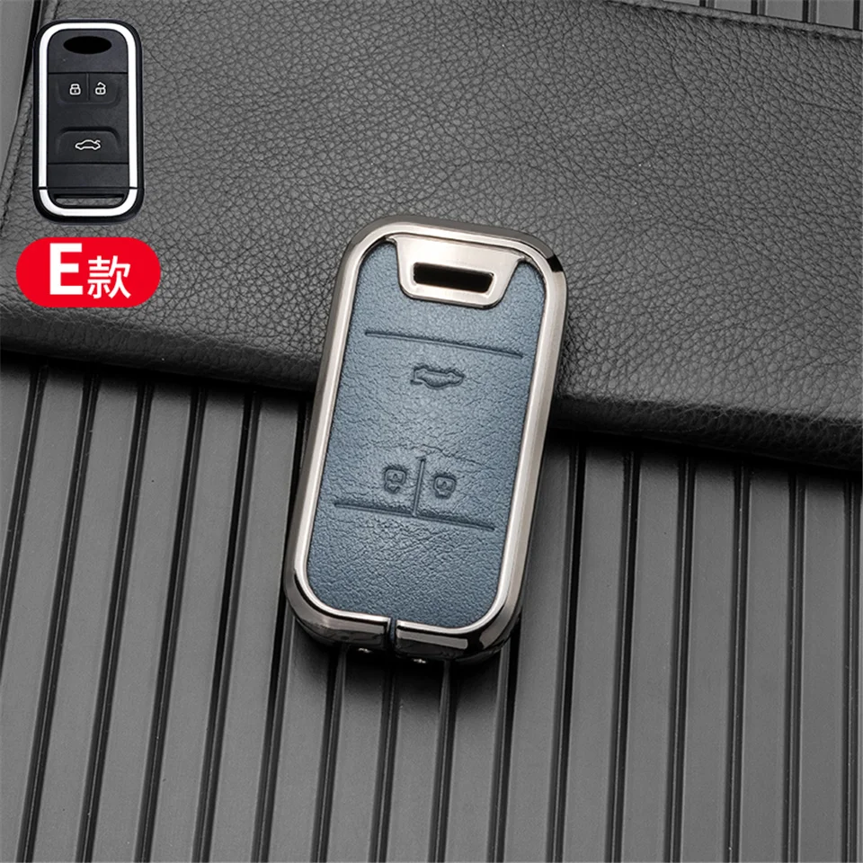 Cover per chiave/telecomando per Chery Tiggo 8 7 5X 2019 2020 Smart Keyless Remote Fob proteggi custodia portachiavi accessori per supporto auto-Styling - S2238fb911c2a46f3aee2a41e1fdbfe2fj