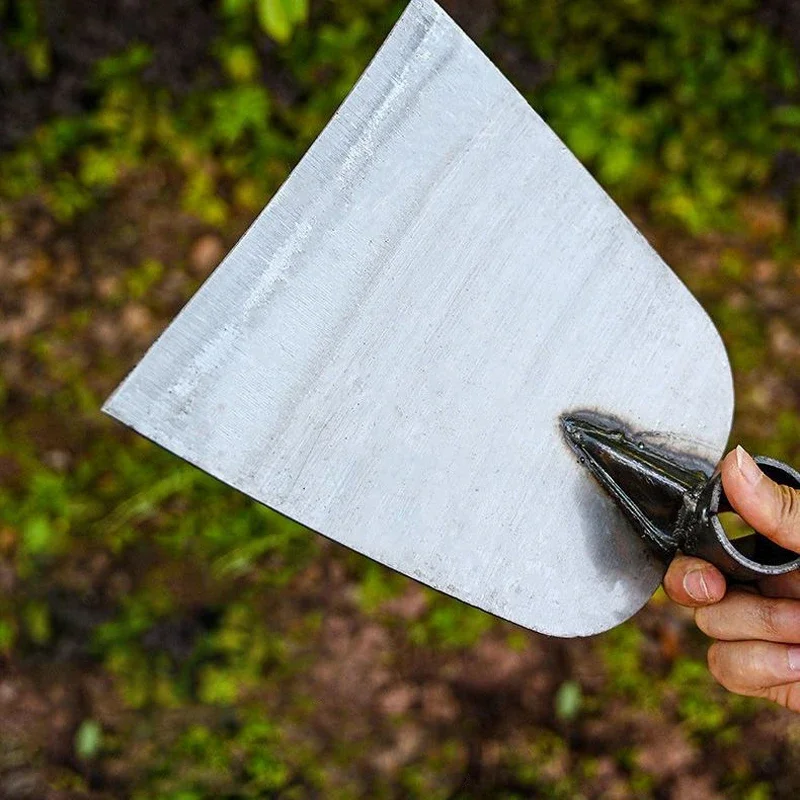 1Pcs Thickened Stainless Steel Hoe Weed Remover Weeding Hoe For Planting Vegetable Loosening Soil Outdoor Gardening Tools 3