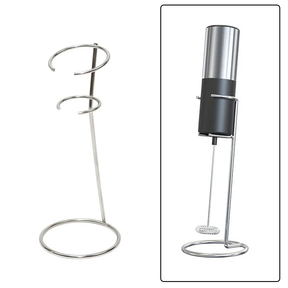 Iron Milk Frother Stand,Portable Frother Holder,Coffee Frother