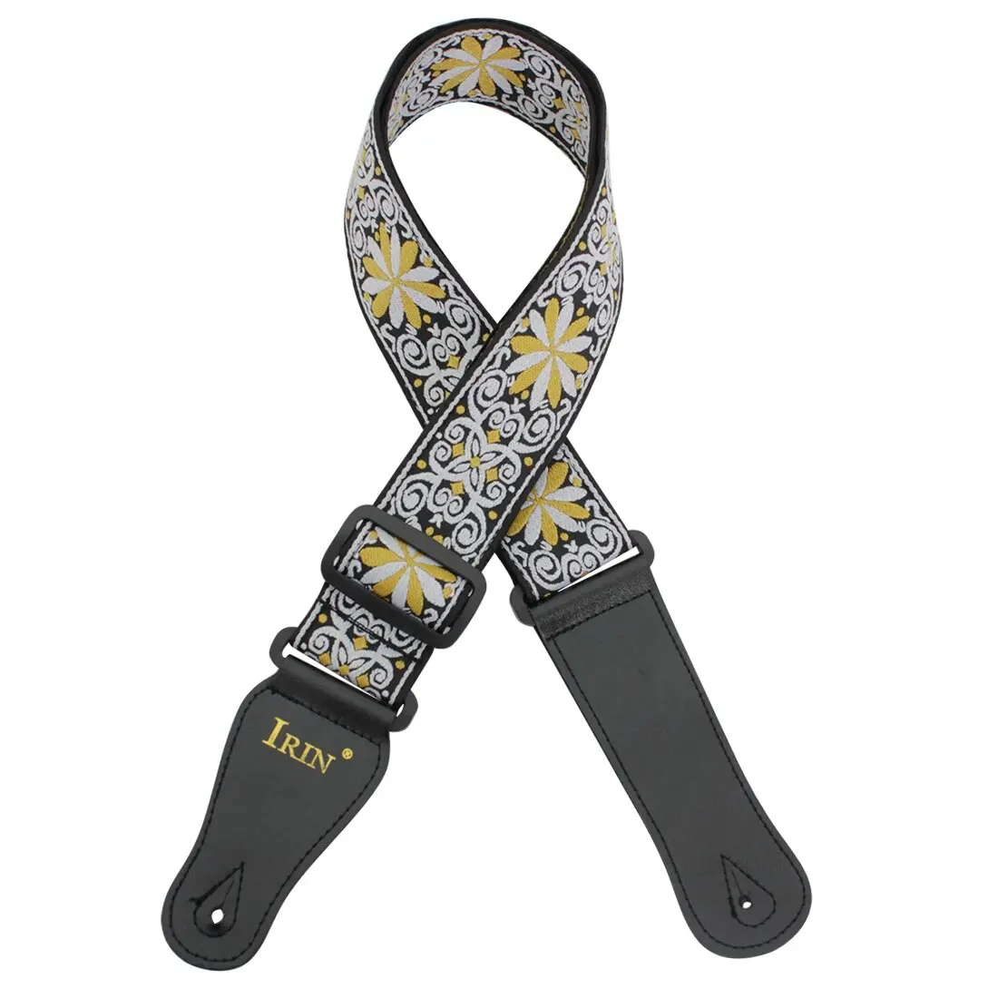 Adjustable Multi-Color Pure Cotton Guitar Strap