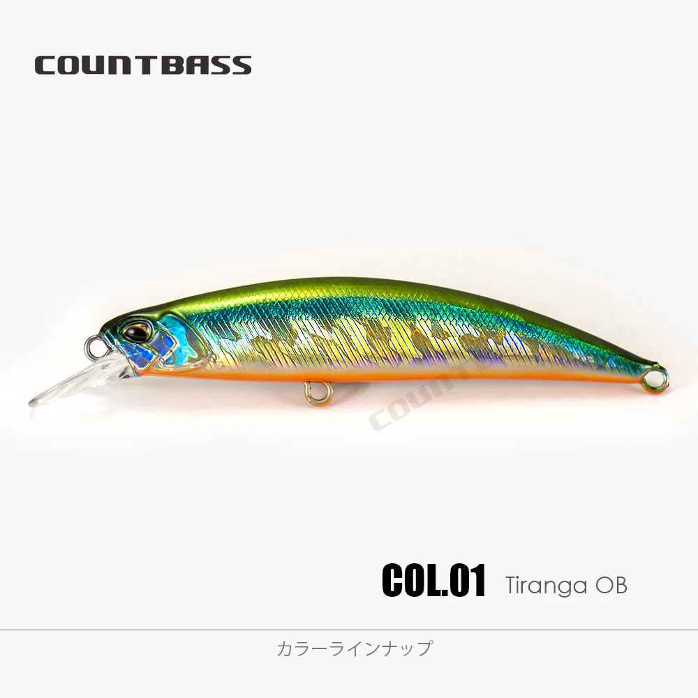 COUNTBASS Premium Sinking Minnow Hard Baits Fishing Lures Wobblers Crankbaits Perch Leurre