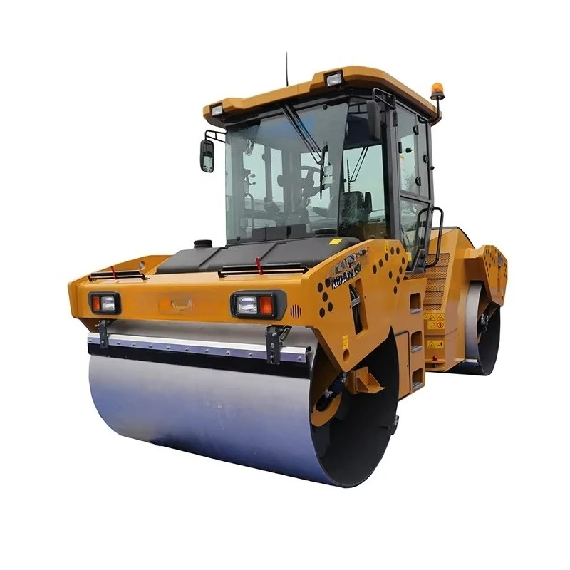 รถบดถนนแอสฟัลต์แบบสั่นสะเทือนขนาดเล็กใหม่ พร้อมเครื่องยนต์ฉางไฉ ยางรถแบบยาง  1-5 ตัน สำหรับงานก่อสร้างถนนคอนกรีต 1
