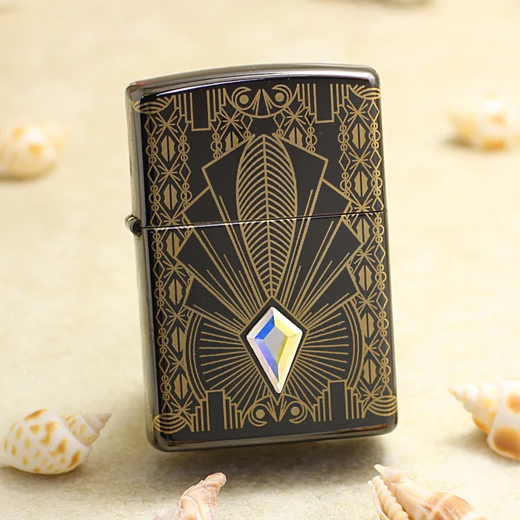Genuine Zippo Oil Lighter Copper Windproof Limited Edition Gem