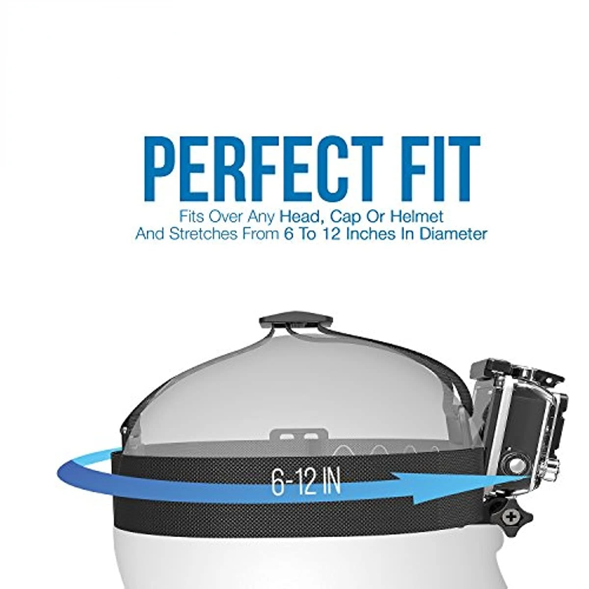 Head Strap Mount Headband Belt For GoPro Hero 13 12 11 10 9 8 7 6 SJCAM SJ4000 AKASO Insta360 DJI Osmo Action Camera Accessories