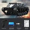 JJRC C8812 RC Tank 2.4G Full Scale Tracked RC Car Remote Control Car Off-Road Vehicle Tank Toys Gift For Children Boys 6