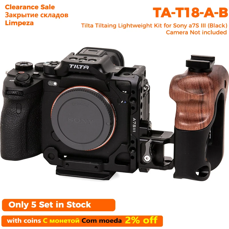 ON SALE Tilta Tiltaing Lightweight Kit for Sony a7S III (Black) TA