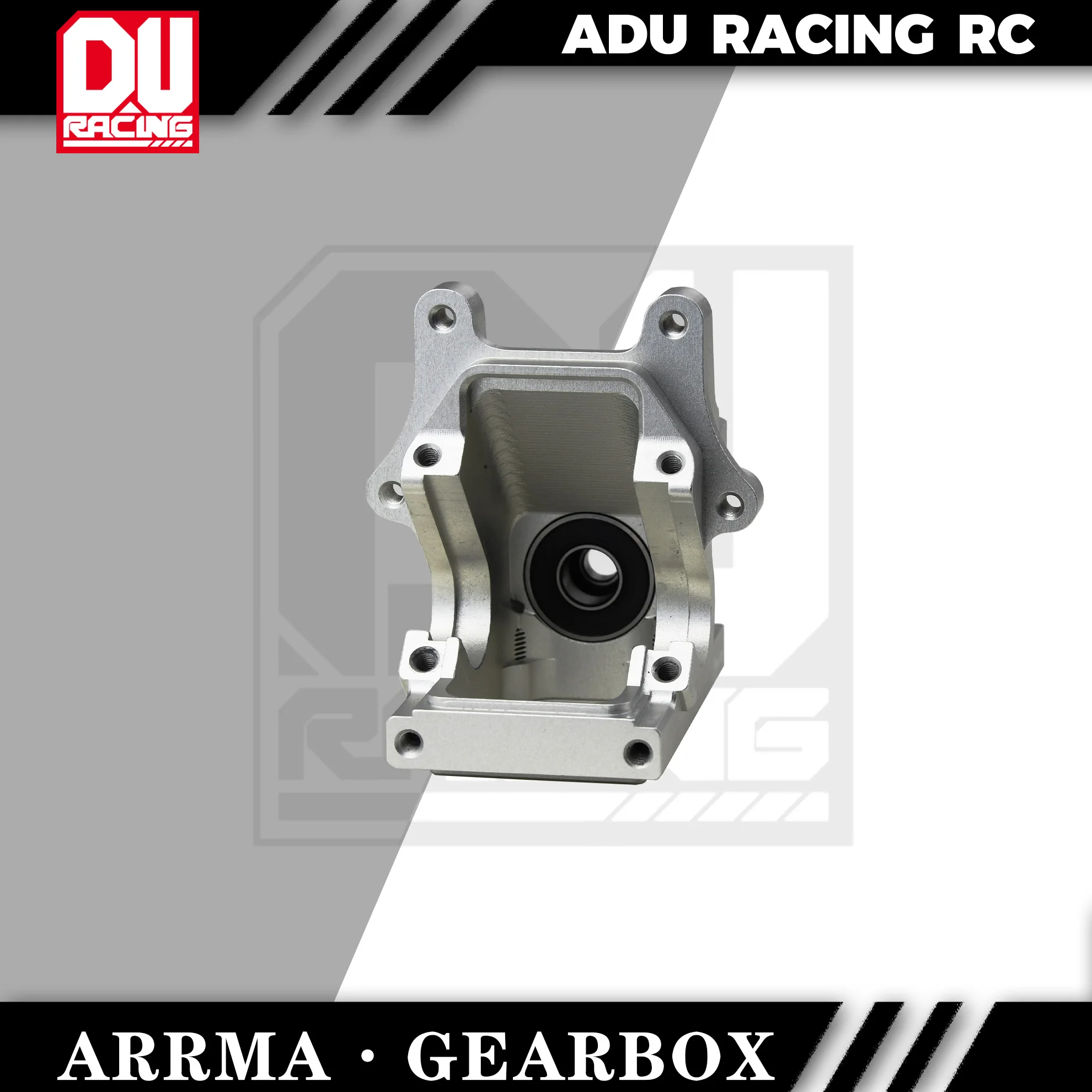 ADU Racing GEARBOX CASE SET CNC 7075 T6 ALUMINUM For ARRMA 1/8 AND 1/7 6S rc car parts