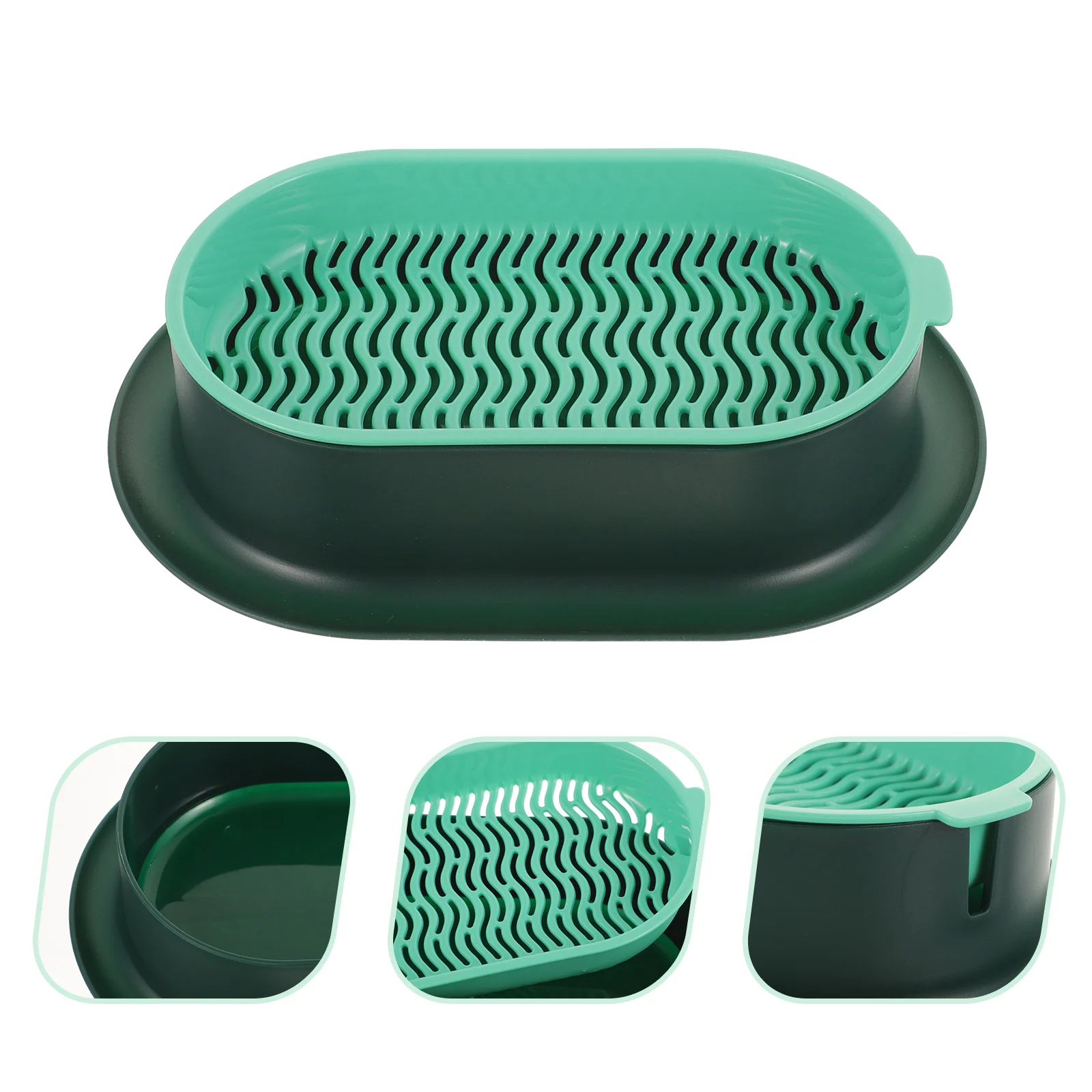 

Cat Litter Box Grass Hydroponic Planter Tray for Home Indoor Pots Automatic Plastic Catnip Cultivation Veggie