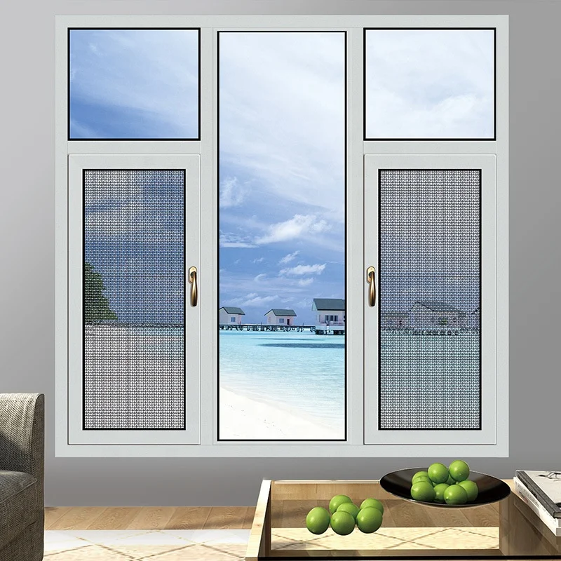 تصميم نافذة وباب من الألومنيوم عالي الجودة بسعر المصنع لمشروع المنزل