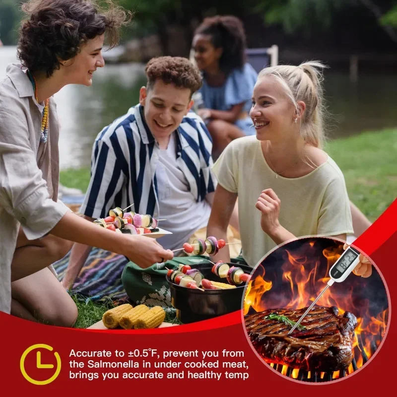 Digital Probe Kitchen Thermometer 5