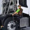 RTR LESU 8*8 1/14 Metal Chassis RC Tractor Truck Light Sound Remote Control Car Vehicle Model Assembled Painted Toy THZH1479 6