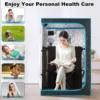 Portable Sauna Set infrared Sauna Steam Sauna Home Home Spa Relaxation and Detoxification Size 31.5*31.5*55.1inches 2