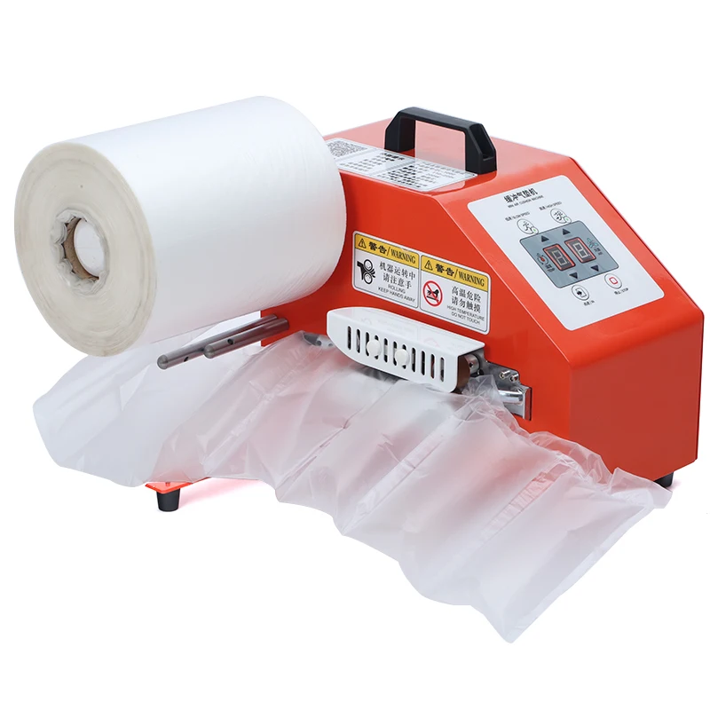 

Air Cushion Bag Bubble Roll Wrap Air Cushion Roll Protective Film Making Air column Inflator Filling Machine