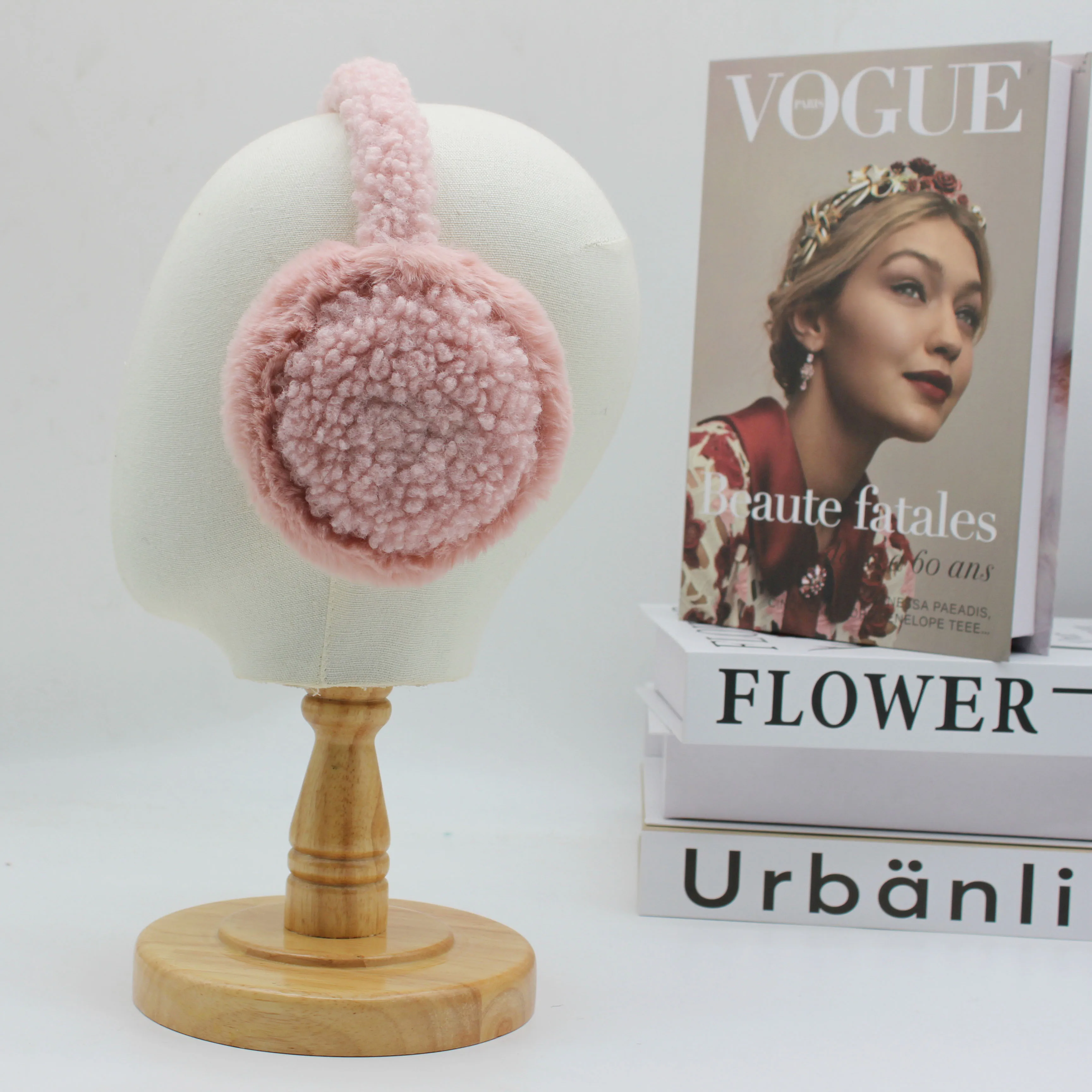 Sherpa Rabbit Fur Warm Earmuffs For Women fur earmuffs warm earmuffs