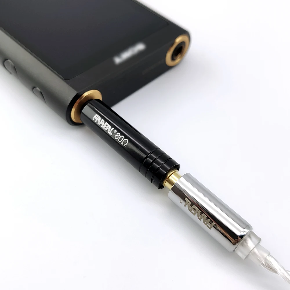FAAEAL 이어폰 임피던스 플러그 도체 80 220 Ohm 소음 차단 어댑터 3.5mm 하단 저항 소음 필터 플러그 감소