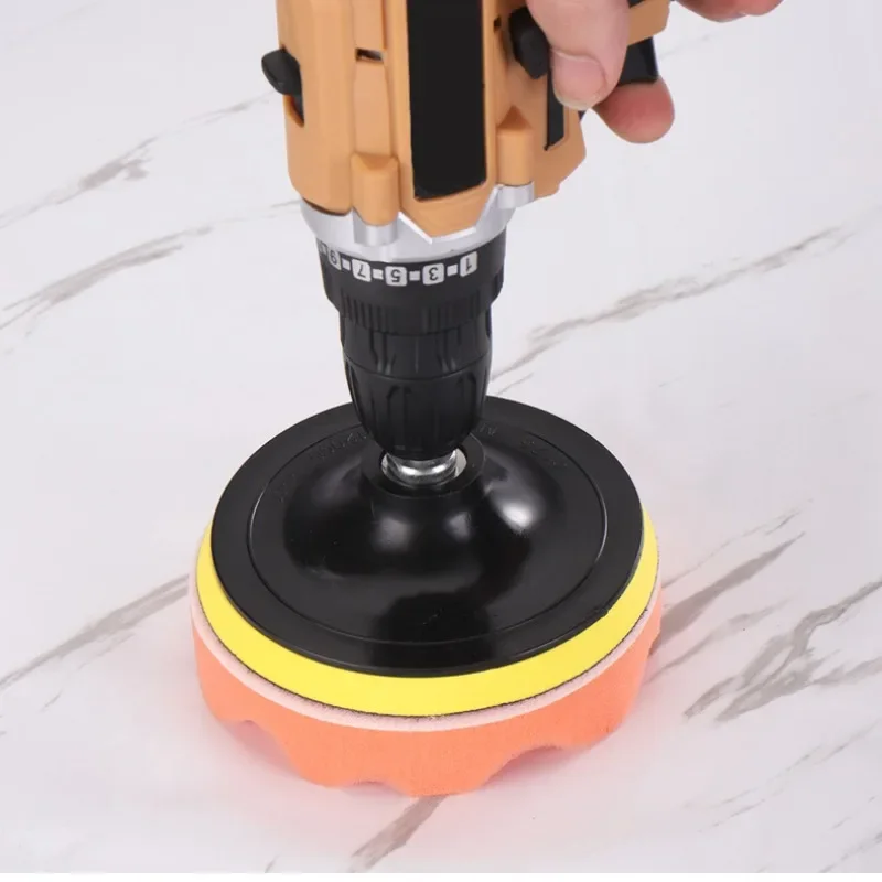 Car Polishing Sponge Pads Kit for Auto Motorcycle Removes Scratches