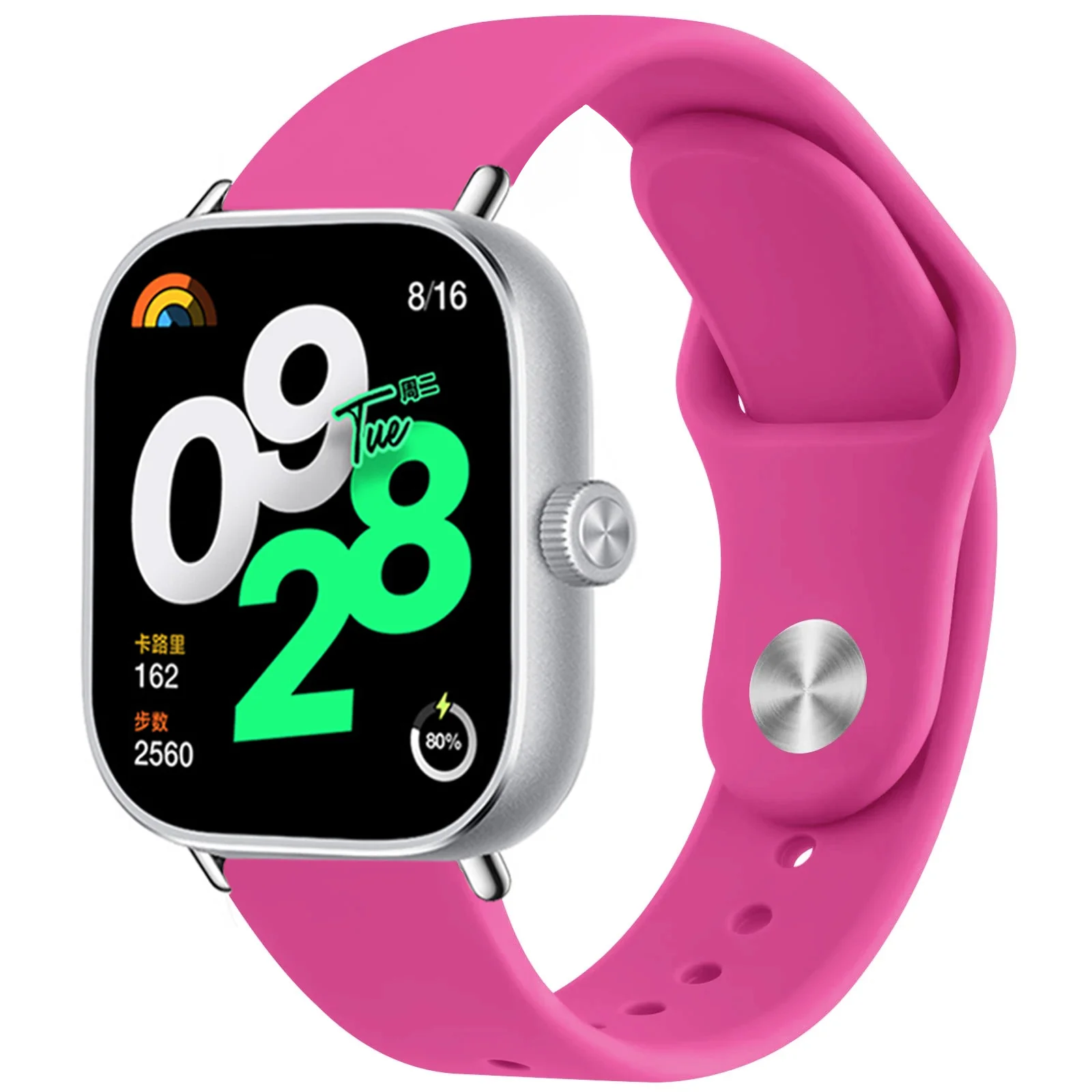 Silicone Sport Replacement Wristband Strap - Universal Fit