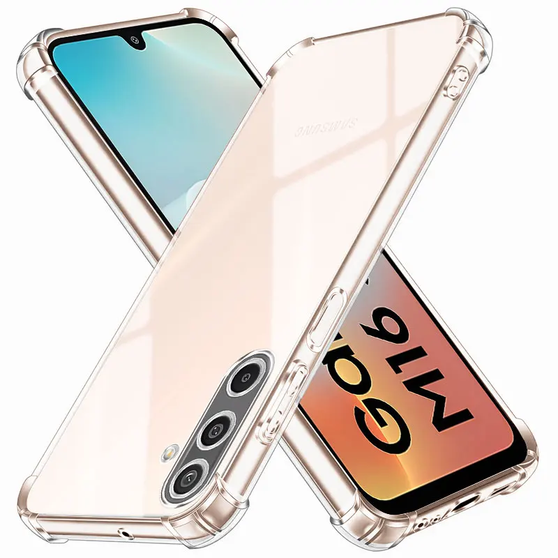 Clear Silicone Soft Phone Case | Shockproof Transparent Protective Cover
