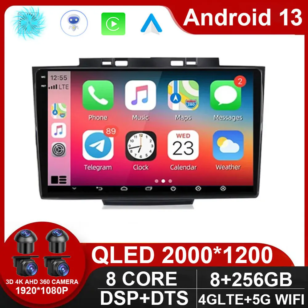 

DSP 4G Carplay Android 13 For Great Wall Greatwall Hover H5 Haval H3 Car Radio Multimedia Player GPS Navigation Stereo Autoradio