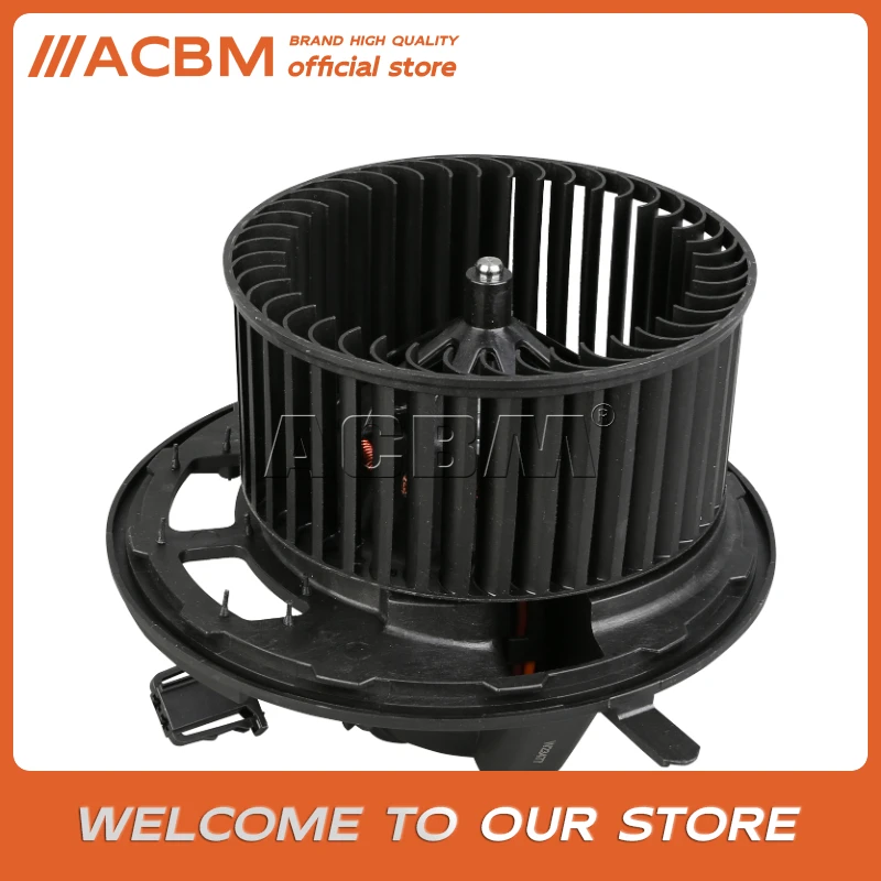 

ACBM HVAC Heater Blower Motor With Fan Cage 64116933663 64119144200 64119227670 for BMW 128i 323i 325i 328i 330i Coupe 2003-2018