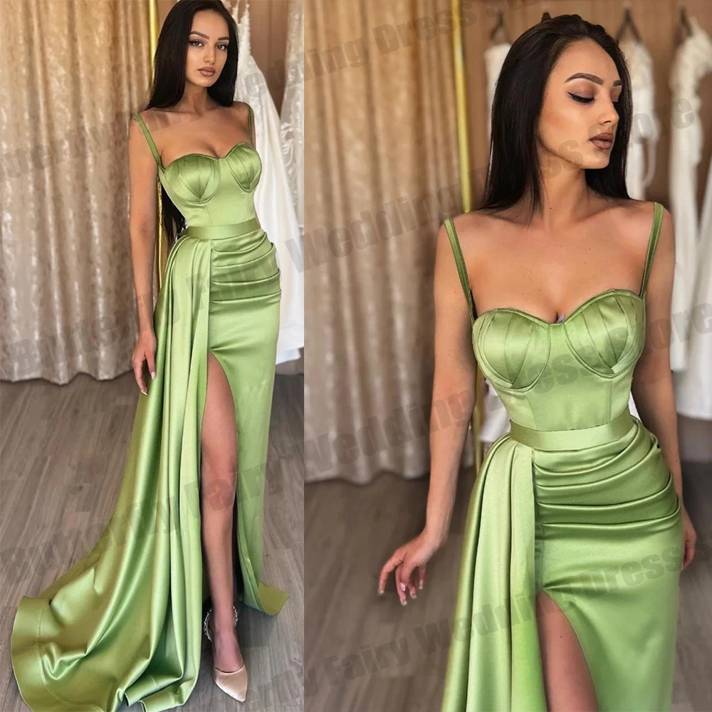 

Luxury Beaded A-Line Gorgeous Off Shoulder Split Sleeveless Evening Dresses New 2023 Elegant For Women Party Gown Prom Dress