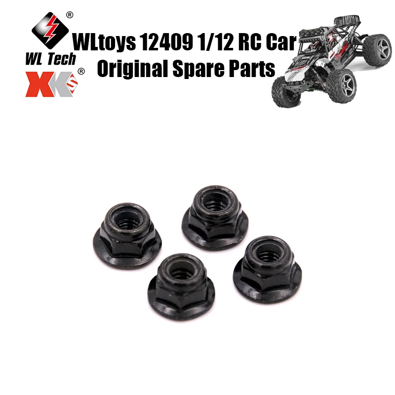 

Оригинальные запасные части для радиоуправляемых автомобилей WLtoys 12409 1/12 104001-1910M4, Стопорная гайка 104009, Стопорная гайка для автомобиля с дистанционным управлением