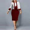 Spring Summer New Solid Women Dress Suits Fashion Floral Printed Cardigan Tops and Tank Dress Casual Elegant Two Piece Sets 3