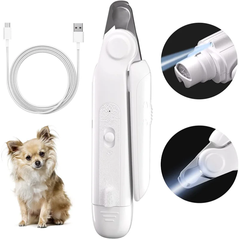 Pet Quiet Cat Claw Nail Grooming Tool Electric Pet Nail Clipper Dog