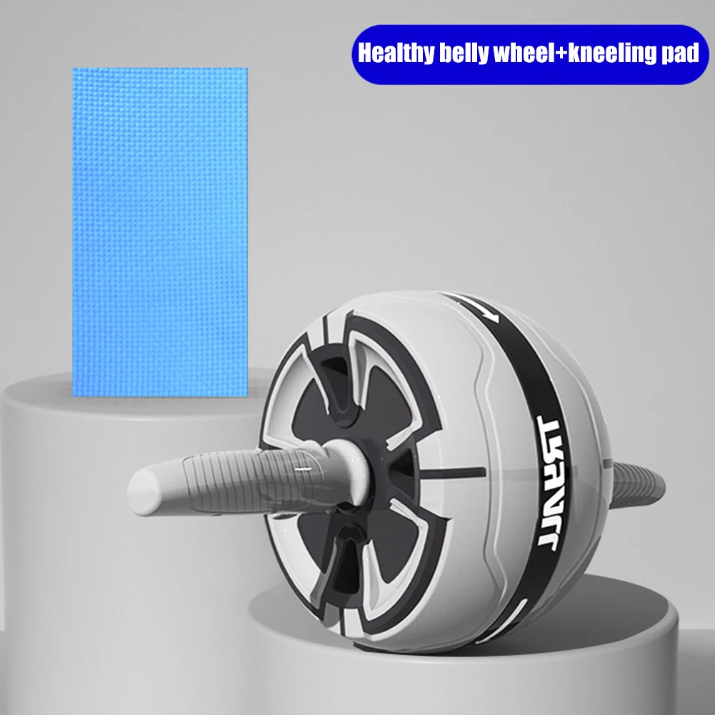 Abdominal Exercise Wheel Anti-Slip Rebound Core Strength Trainer Detachable Gym Roller for Home and Gym Fitness Equipment